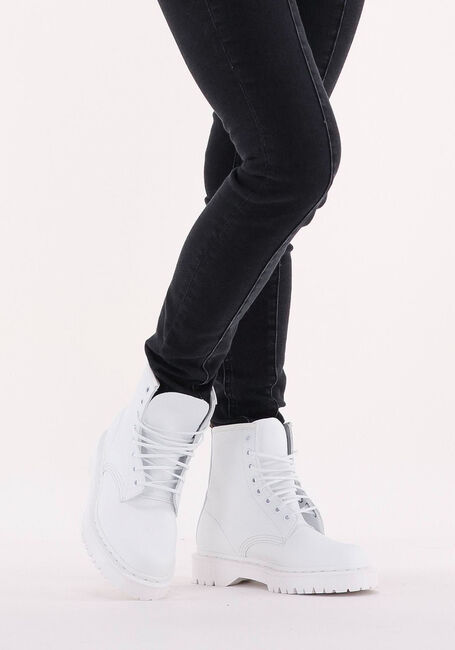 Witte DR MARTENS  VEGAN 1460 BEX MONO - large