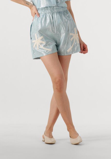 Lichtblauwe LOUIZON Korte broek BASMATI - large