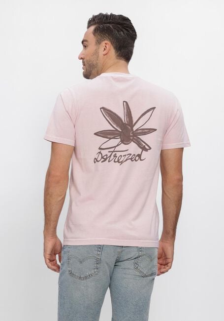 DSTREZZED T-shirt NICKOLAS TEE en rose - large