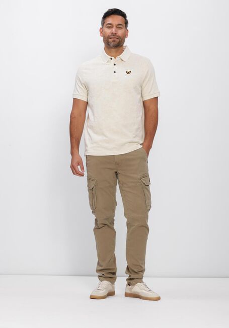PME LEGEND Polo JACQUARD JERSEY en beige - large