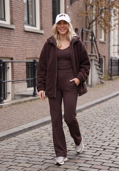 AIM'N Pantalons longs SENSE PANTS en marron - large