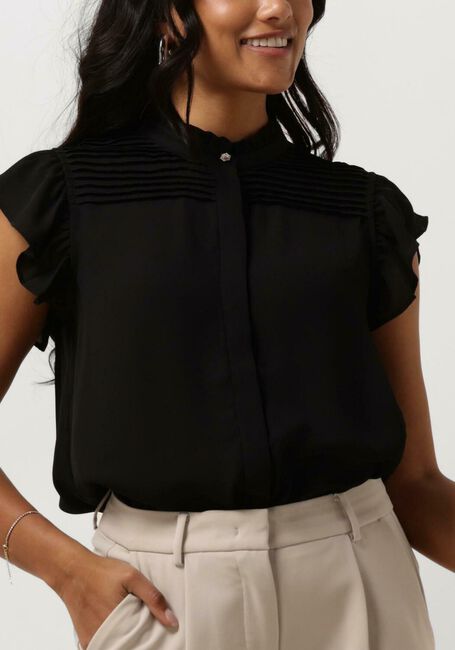 BRUUNS BAZAAR Haut CAMILLA NICOLE SHIRT en noir - large