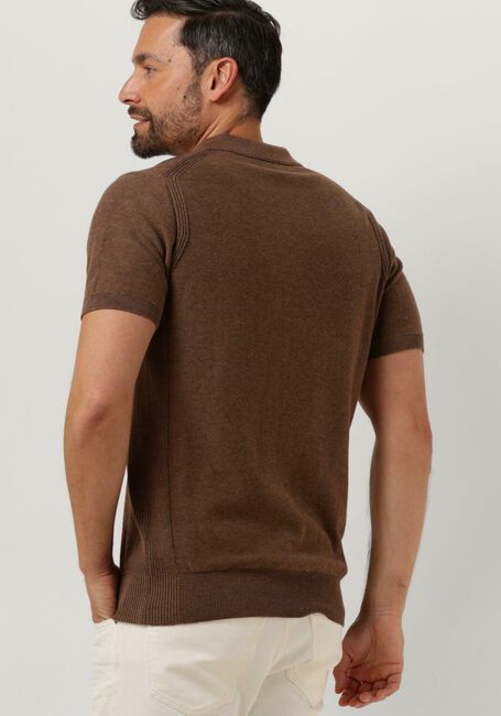 DSTREZZED Polo DS_MERCURY SHORT SLEEVE POLO en marron - large
