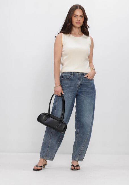 OBJECT Haut OBJKELLY S/L RE O-NECK TOP en beige - large