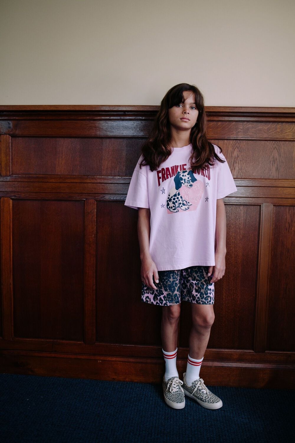 CALL ME FRANKIE T-shirt VALENTINE T-SHIRT en rose - large