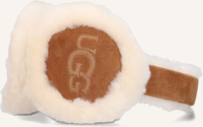 Cognac UGG Oorwarmer SHEEPSKIN EMBROIDERY EARMUFF Cognac UGG Oorwarmer SHEEPSKIN EMBROIDERY EARMUFF - large