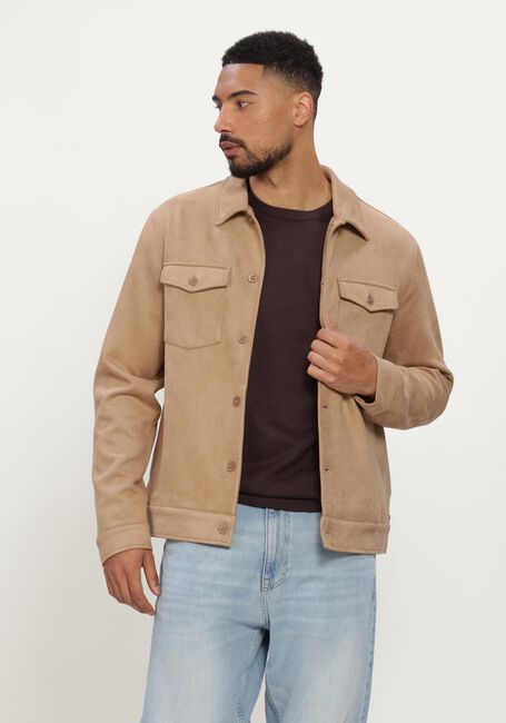 Camel BLUE INDUSTRY Overshirt BLUE INDUSTRY SHIRTJACKET - large