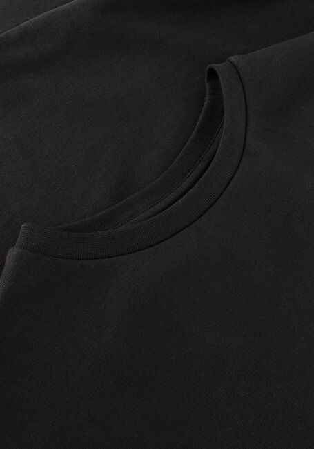 Zwarte LYLE & SCOTT Sweater HEAVY WEIGHT DROP SHOULDER CREW NECK - large