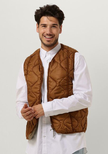 Bronzen FORÉT Bodywarmer FRESH REVERSIBLE LINER VEST - large