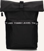 Zwarte TOMMY JEANS Rugtas TJM ESSENTIAL ROLLTOP BACKPACK - medium