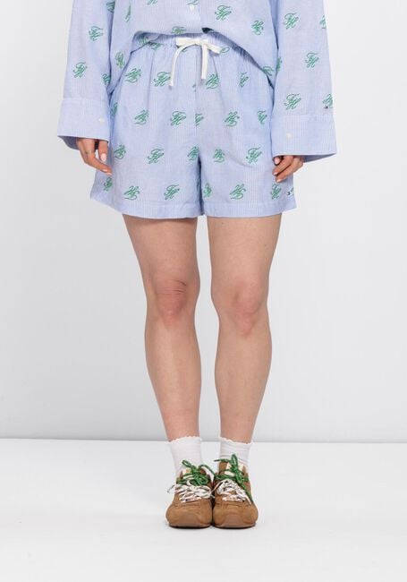 TOMMY HILFIGER Pantalon courte SWIMSHOP LINEN SHORT en bleu - large