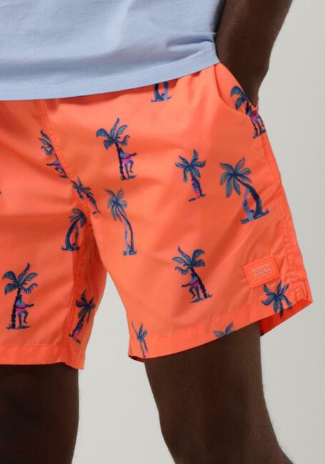 SCOTCH & SODA Shorts de bain MID LENGTH - PRINTED SWIMSHORT en rose - large