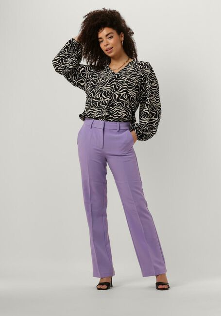 OBJECT OBJLEONORA L/S V-NECK TOP Blouses en noir - large