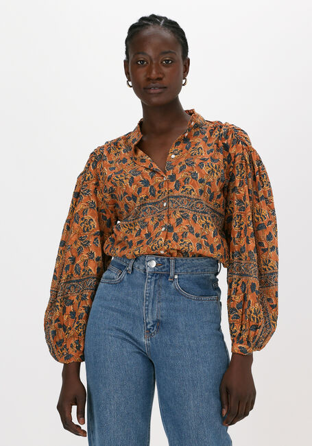 Bruine ANTIK BATIK  FANNY BLOUSE - large