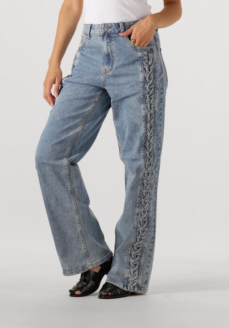 Blauwe Y.A.S. Straight leg jeans YASEYLA HW DENIM JEANS S - large