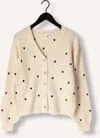 Creme Y.A.S. Vest YASBOW LS EMBROIDED KNIT CARDIGAN Creme Y.A.S. Vest YASBOW LS EMBROIDED KNIT CARDIGAN - medium