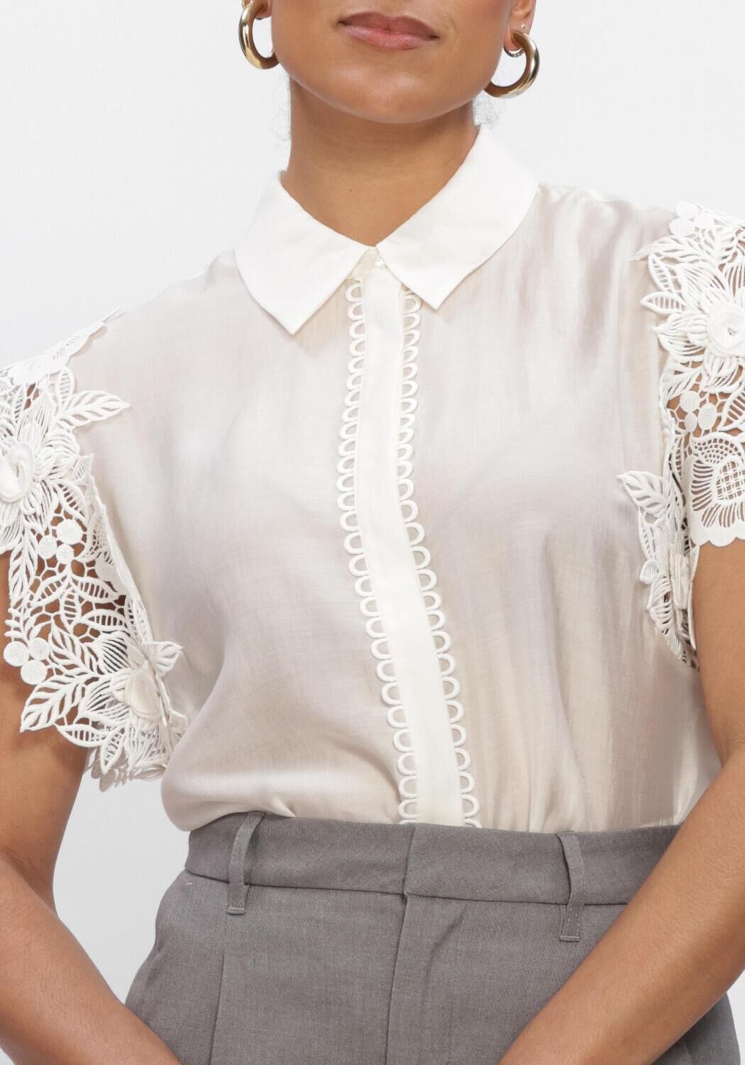 COPENHAGEN MUSE CMMOLLY-SHIRT Hauts & T-shirts &Eacute;cru - large