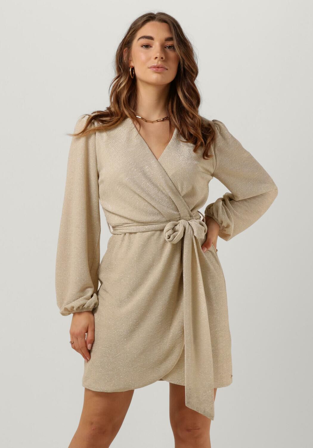 Gouden JOSH V Mini jurk ISABEAU Omoda