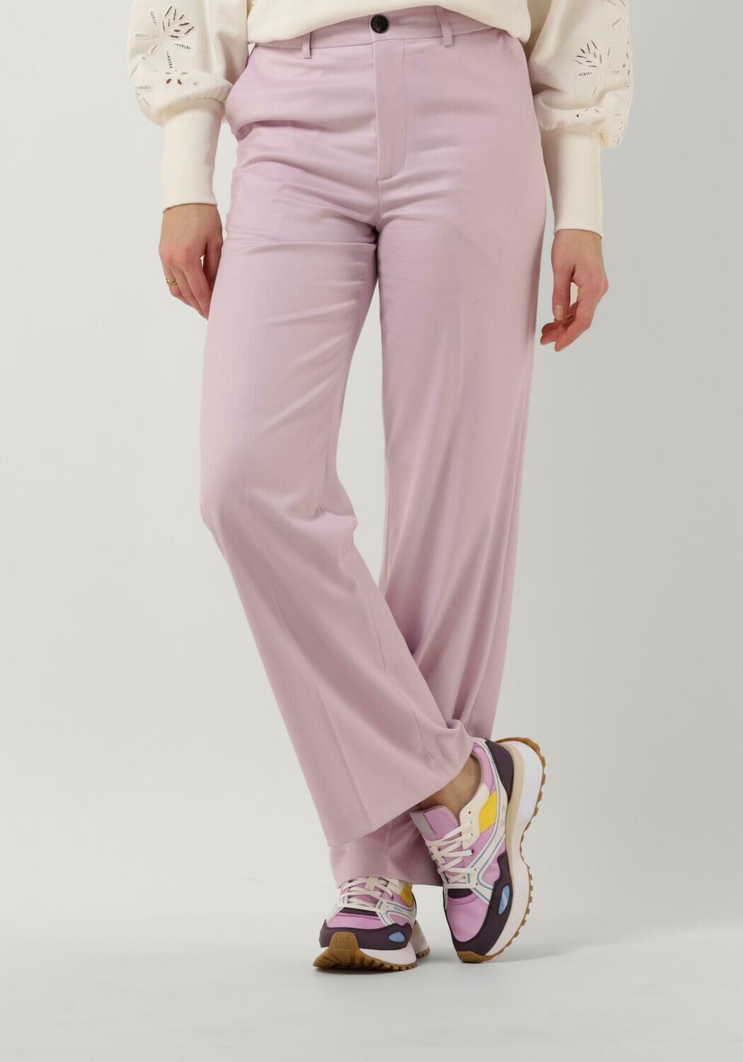 Pantalon sales large lila