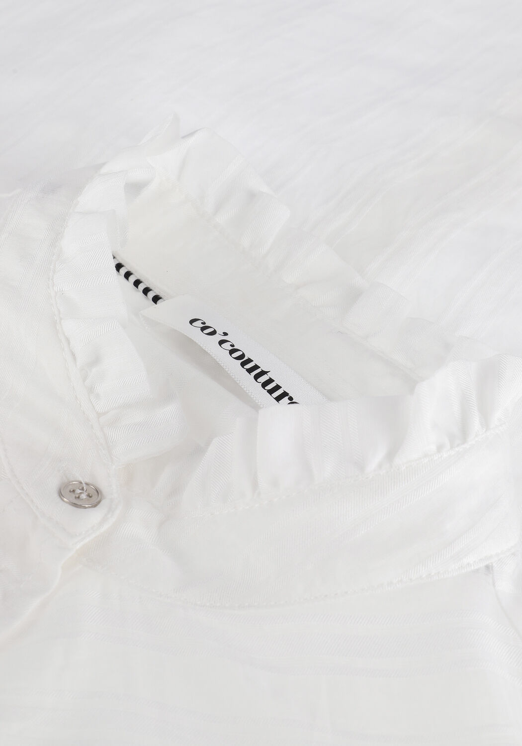 Witte CO'COUTURE  GLORY PUFF SHIRT - large