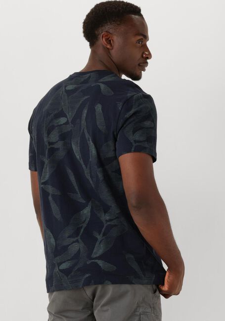 PME LEGEND T-shirt SLUB JERSEY AOP Bleu foncé - large