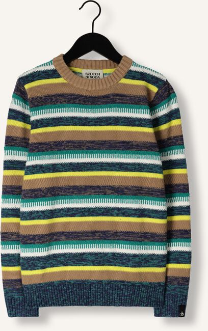 Multi SCOTCH & SODA Trui YARN-DYED STRIPED PULLOVER Multi SCOTCH & SODA Trui YARN-DYED STRIPED PULLOVER - large