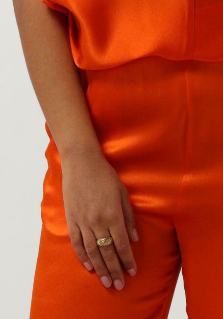 Oranje SEMICOUTURE Pantalon EMMERSON TROUSERS - large