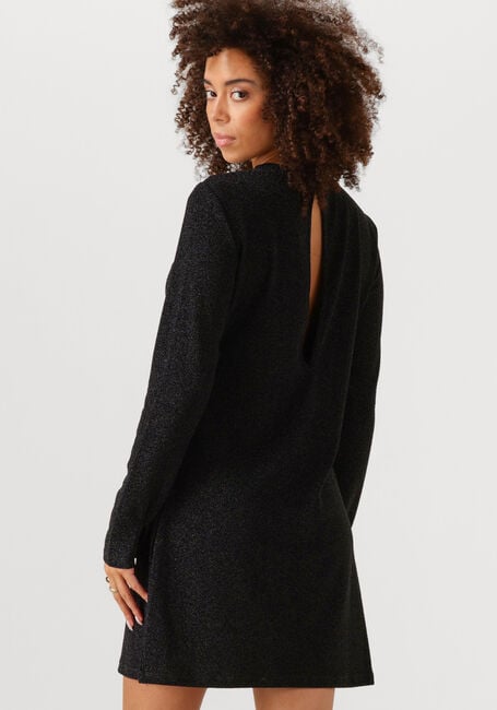 OBJECT Mini robe OBJFILIPA L/S RE SHORT DRESS en noir - large