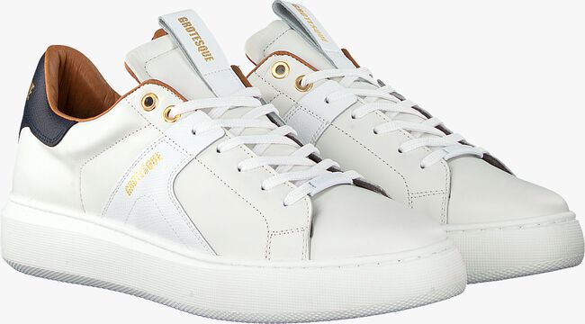 Witte GROTESQUE LUNA 3-A Lage sneakers - large
