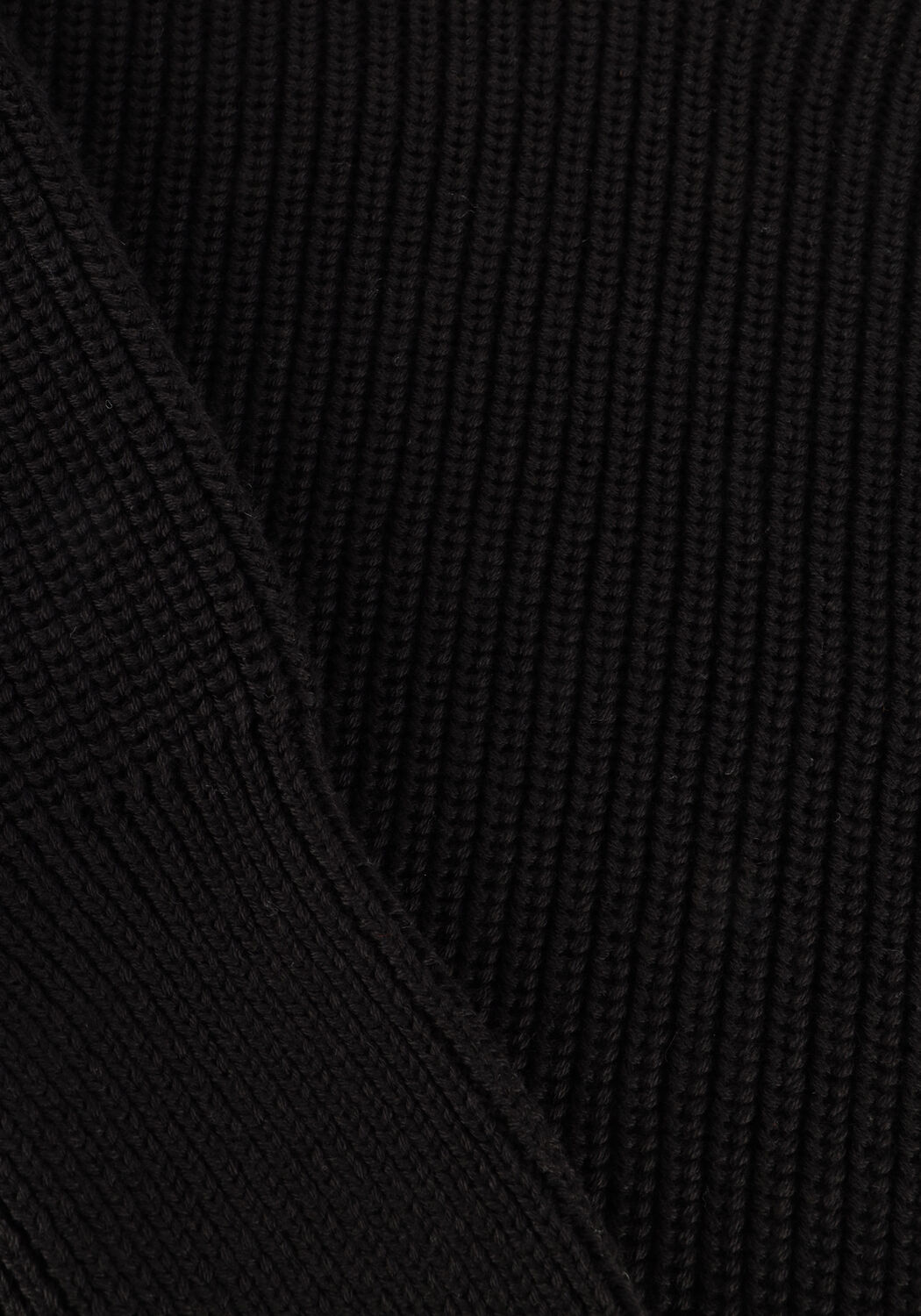 Zwarte MODSTR&Ouml;M Top GALENMD SHORT V-NECK - large