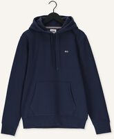 TOMMY JEANS Chandail TJM REGULAR FLEECE HOODIE Bleu foncé TOMMY JEANS Chandail TJM REGULAR FLEECE HOODIE Bleu foncé - medium