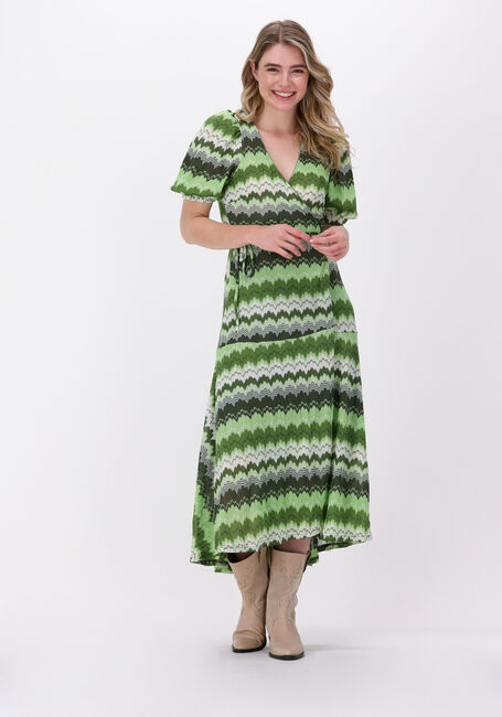 FREEBIRD Robe midi BELIA DRESS en vert - large