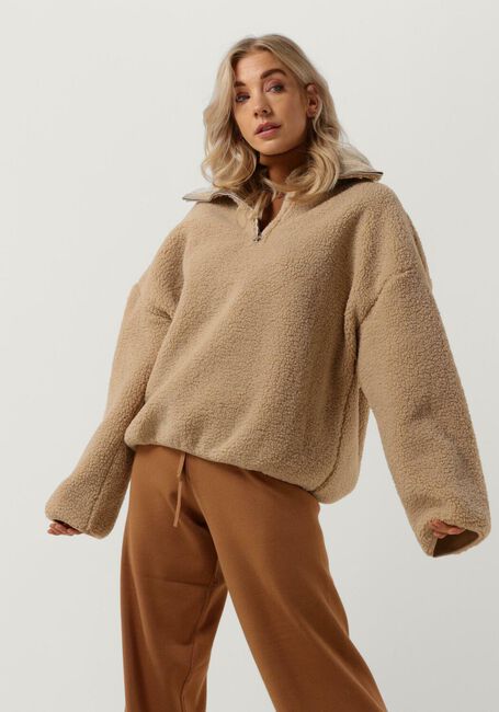 PENN & INK Pull PULLOVER TEDDY Sable - large