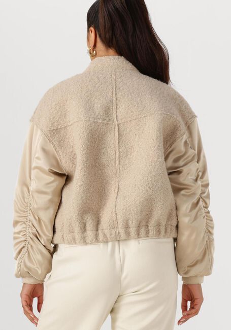 NUKUS Jack BALTIMORE JACKET SATIN en beige - large