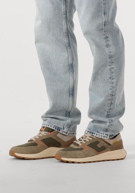 Groene FAGUO Sneakers LIMWOOD SYN WOVEN - large