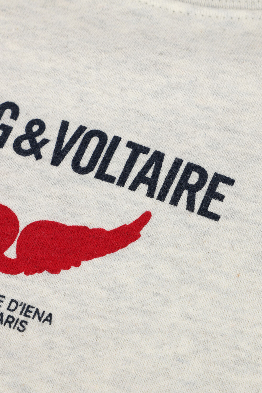 ZADIG & VOLTAIRE Chandail X60154 Gris clair - large