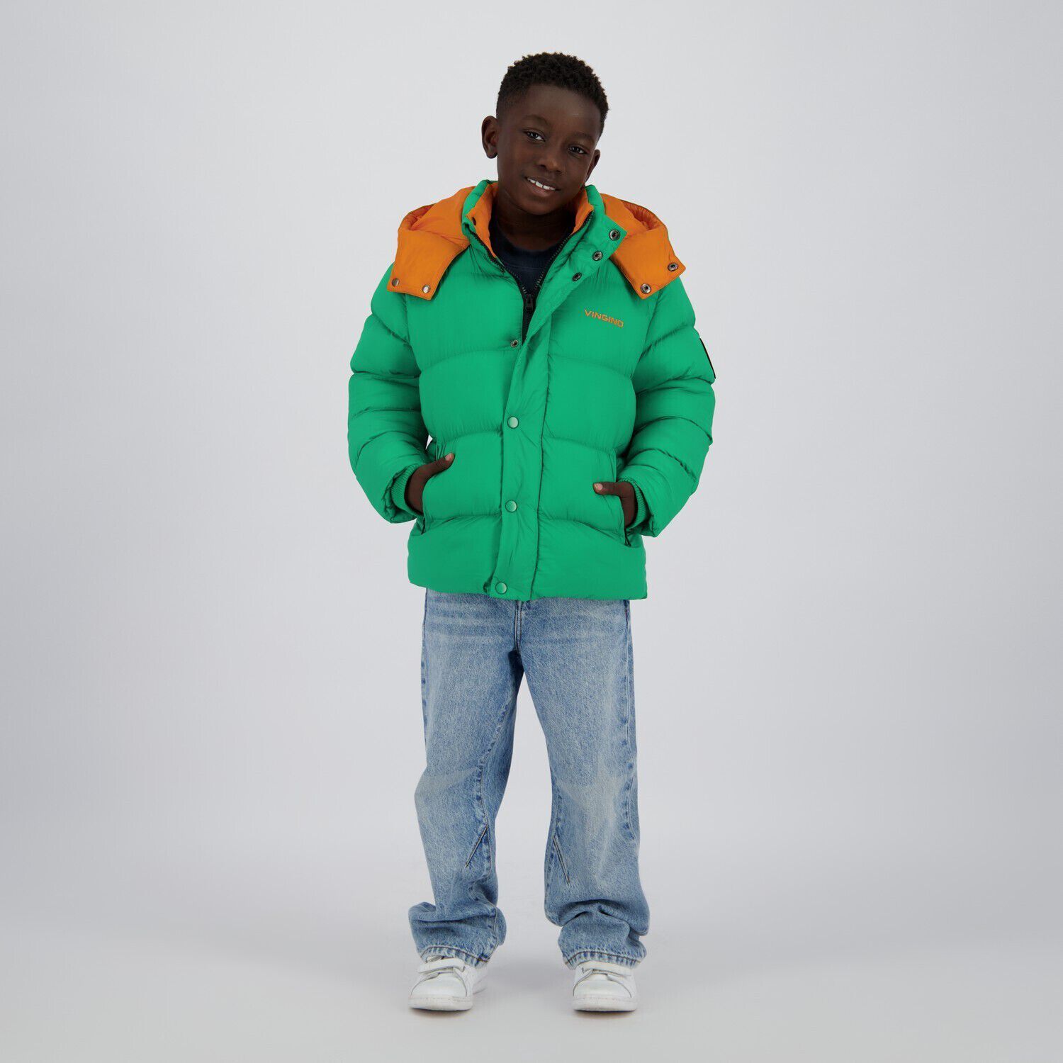 VINGINO Veste matelass&eacute; TOCLAR en vert - large