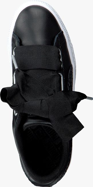 Zwarte PUMA Sneakers BASKET HEART OCEANAIRE - large