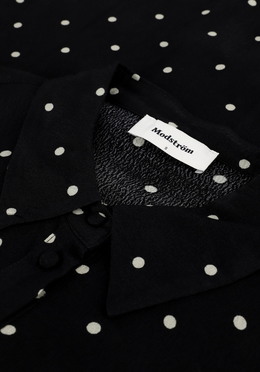 Zwarte MODSTR&Ouml;M  NEELA PRINT SHIRT - large