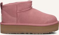 Roze UGG  CLASSIC ULTRA MINI PLATFORM K Roze UGG  CLASSIC ULTRA MINI PLATFORM K - medium