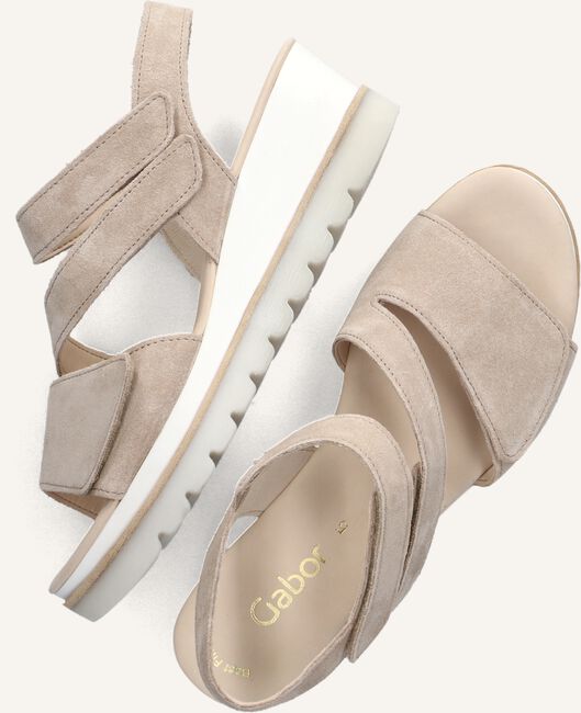 Beige GABOR Sandalen 640.1 Beige GABOR Sandalen 640.1 - large