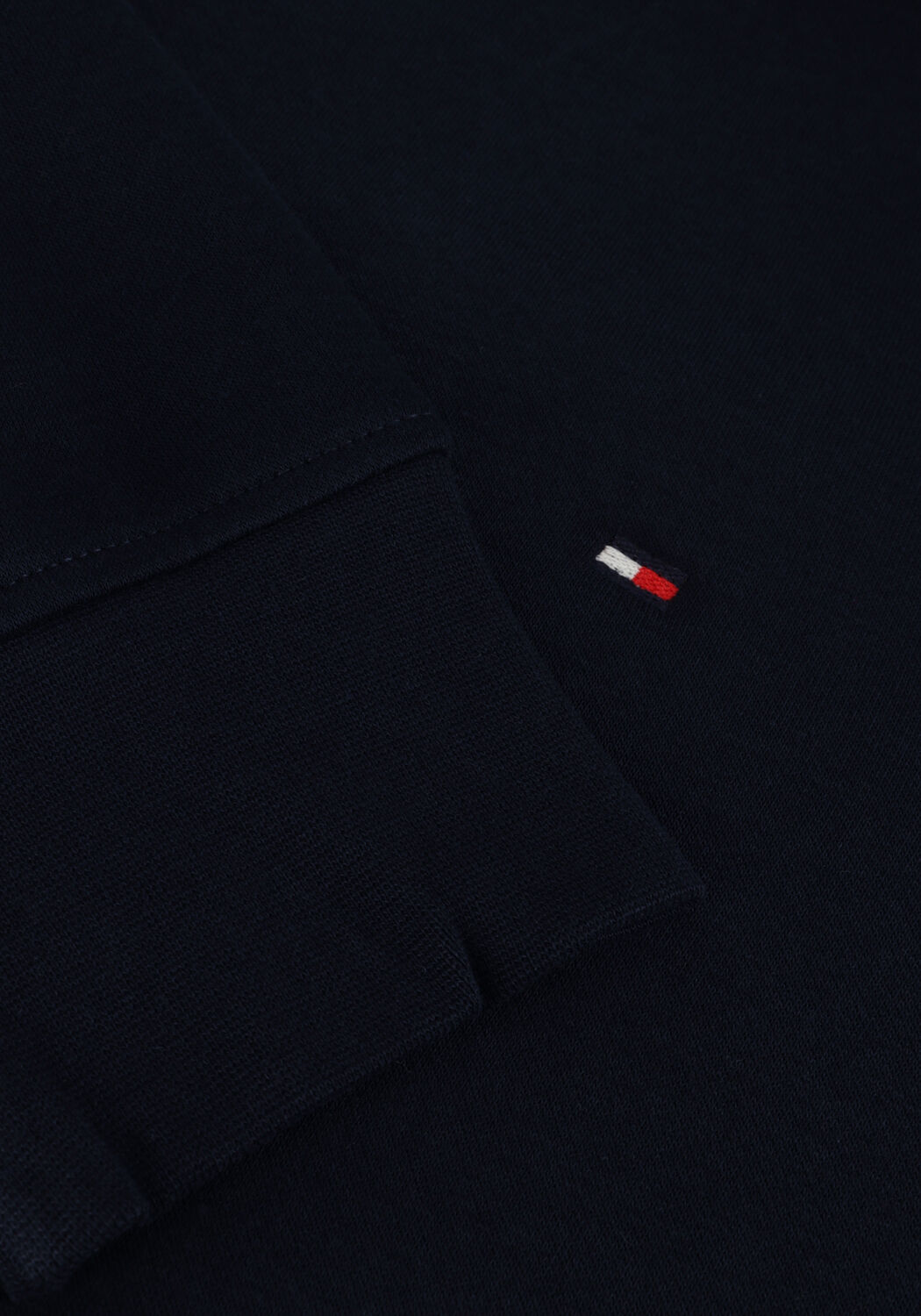 Donkerblauwe TOMMY HILFIGER Trui FLAG LOGO HOODY - large