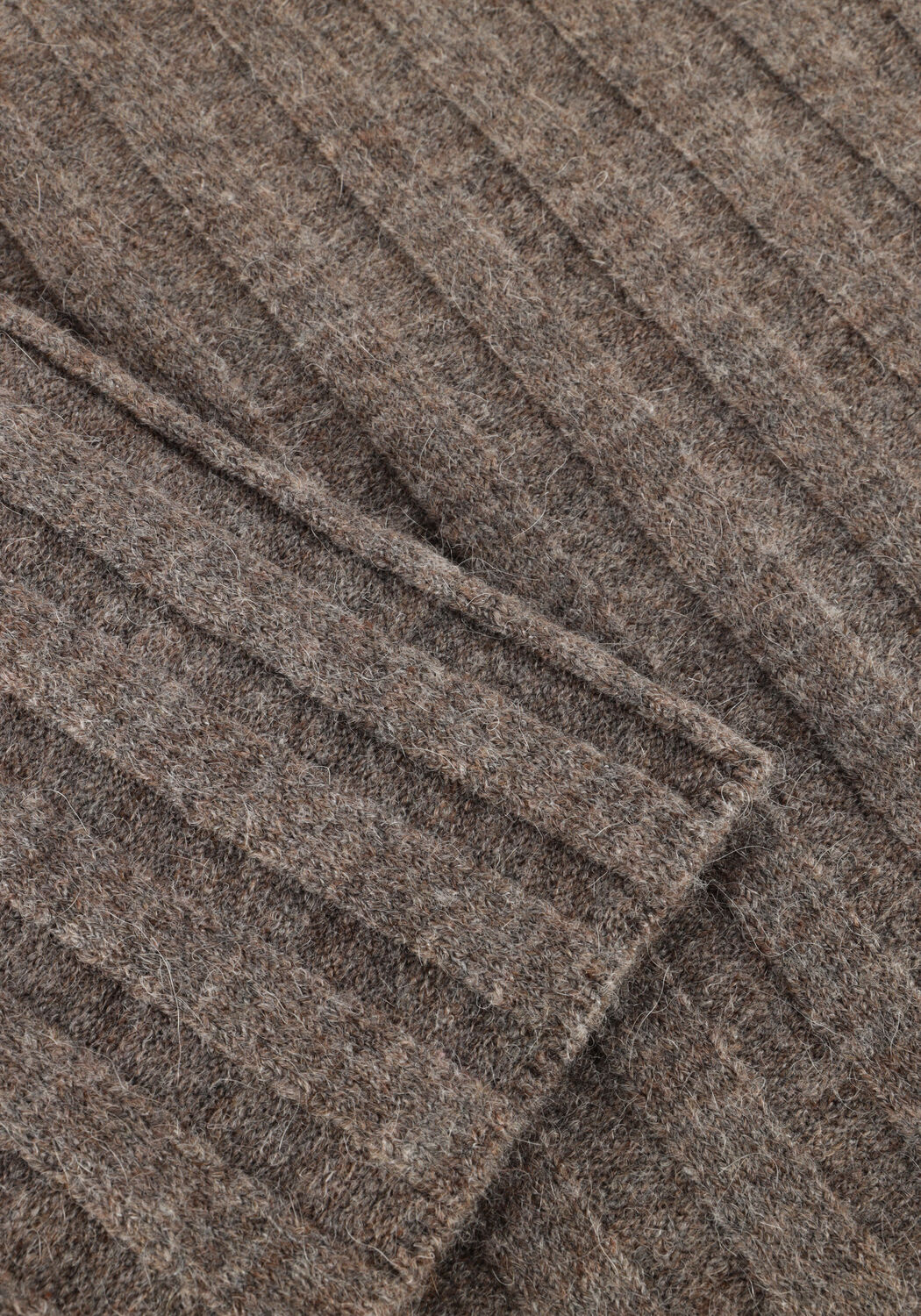 MODSTR&Ouml;M Pull TREEMD V-NECK en marron - large