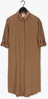 SIMPLE Robe midi WOVEN DRESS ROONEY TWILL en marron