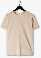 TOMMY JEANS T-shirt TJM SLIM JASPE C NECK en beige