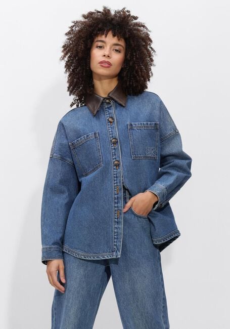 Blauwe STUDIO AR Spijkerjas LIGIA DENIM - large