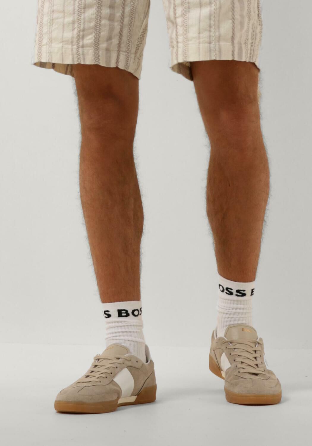 BOSS Baskets basses BRANDON_TENN en beige - large