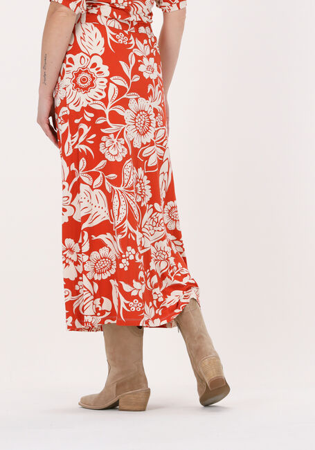JANSEN AMSTERDAM Jupe maxi ODIL en orange - large