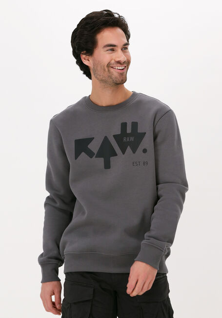 G-STAR RAW Pull RAW ARROW R SW en gris - large