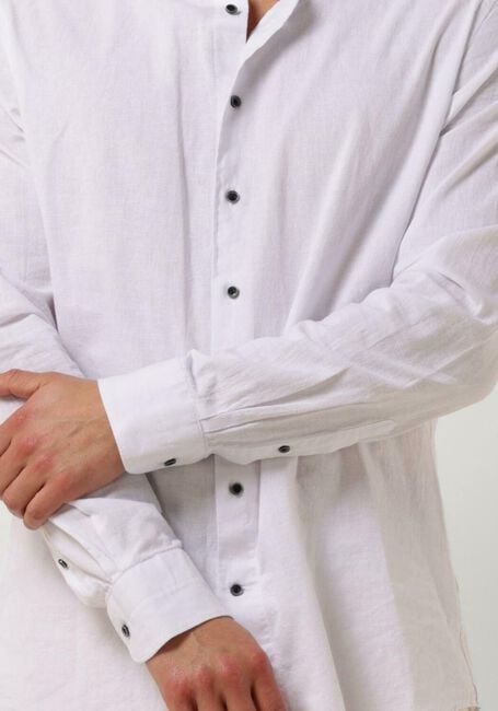 PROFUOMO Chemise classique SHIRT CUTAWAY SC COTTON LINNEN en blanc - large